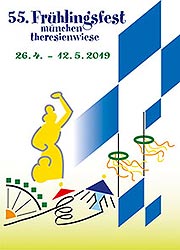 56. Münchner Frühlingsfest 2020 auf der Theresienwiese vom 24.04.-10.05.2020 (Munich Spring Fest 2020)